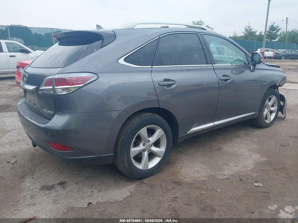 2T2BK1BA8DC192905 2013 LEXUS RX 350 photo no. 4