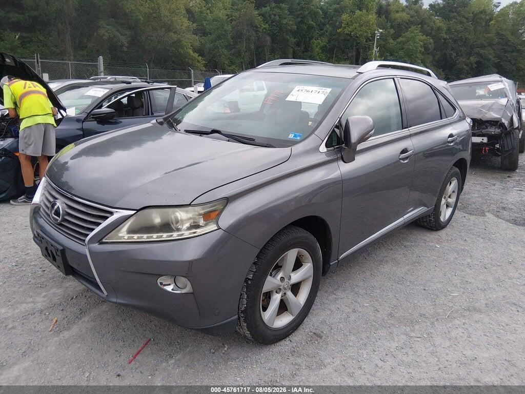 2T2BK1BA7DC160401 2013 LEXUS RX 350 photo no. 2