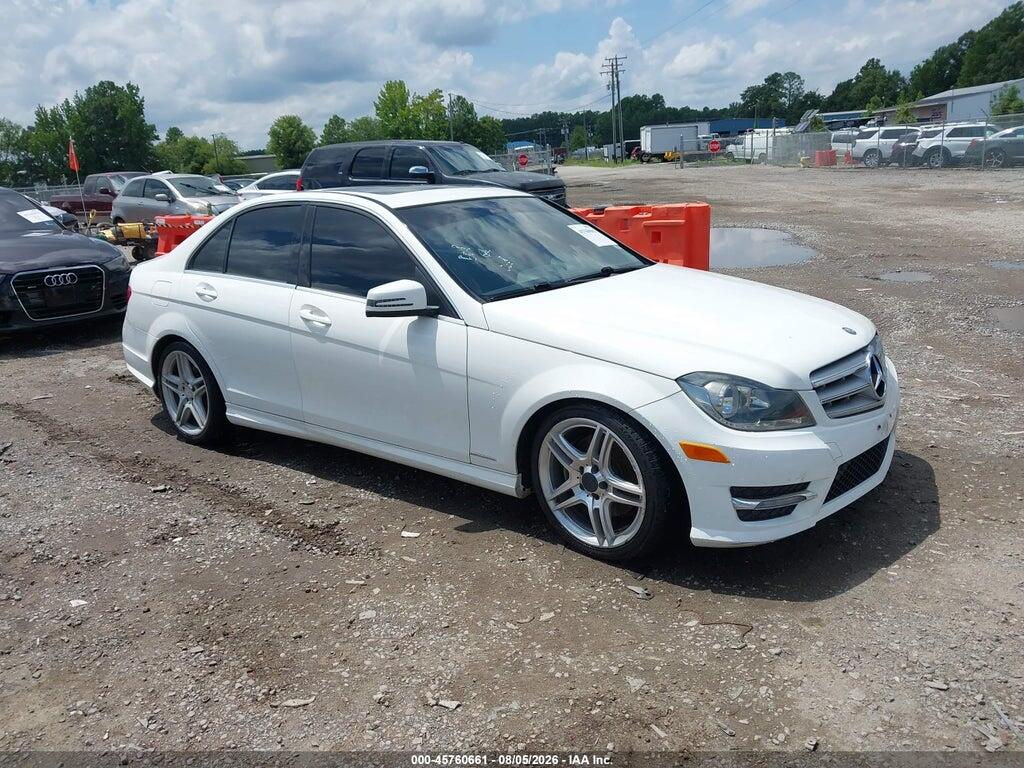 WDDGF8AB2DR276568 2013 MERCEDES-BENZ C 300 photo no. 1