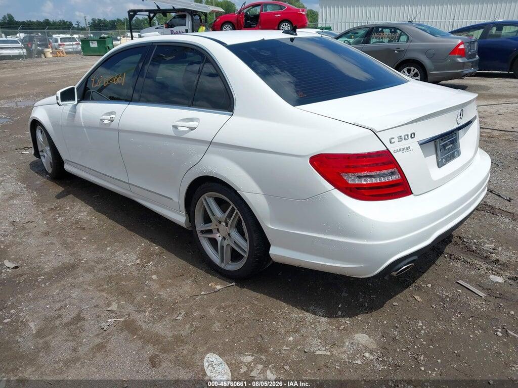 WDDGF8AB2DR276568 2013 MERCEDES-BENZ C 300 photo no. 3
