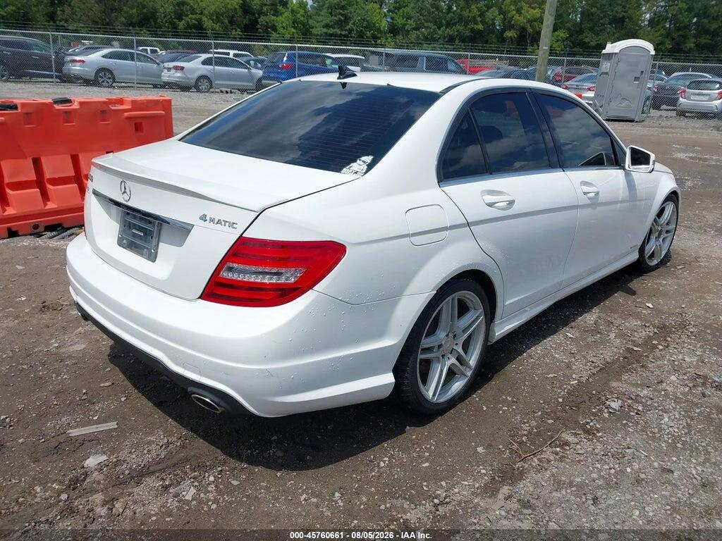 WDDGF8AB2DR276568 2013 MERCEDES-BENZ C 300 photo no. 4