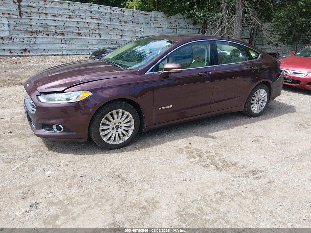 3FA6P0LU7DR224219 2013 FORD FUSION HYBRID photo no. 2