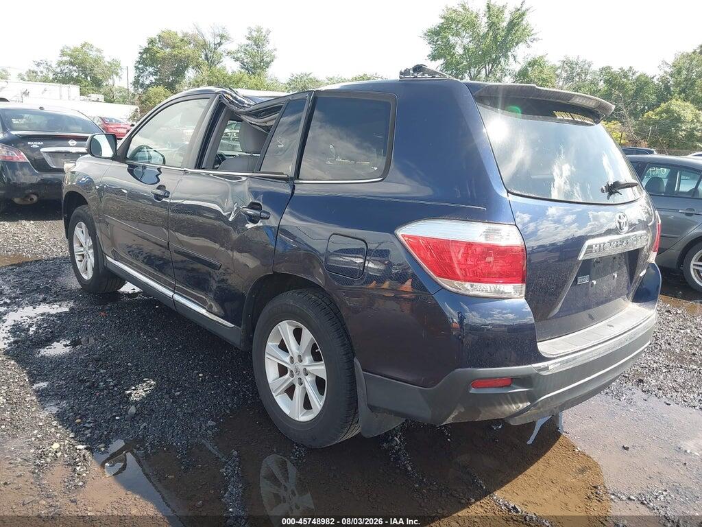 5TDBK3EH7DS215347 2013 TOYOTA HIGHLANDER photo no. 3