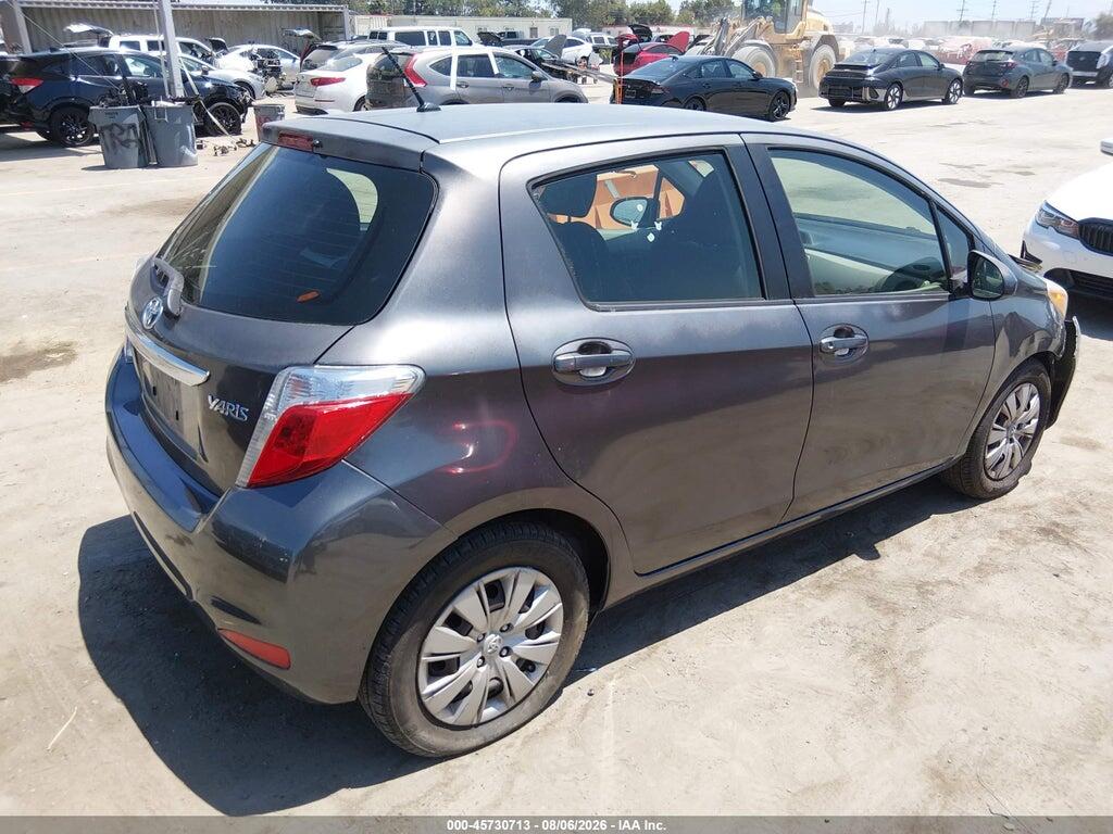 JTDKTUD35DD564267 2013 TOYOTA YARIS photo no. 4