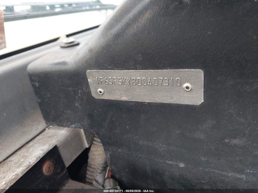 1F65F5KY8D0A07310 2013 FORD F-59 COMMERCIAL STRIPPED photo no. 8