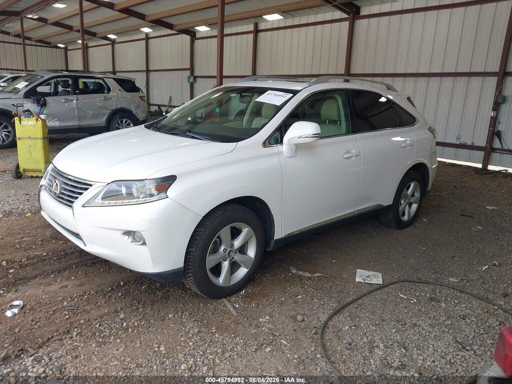 2T2ZK1BA3EC136435 2014 LEXUS RX 350 photo no. 2