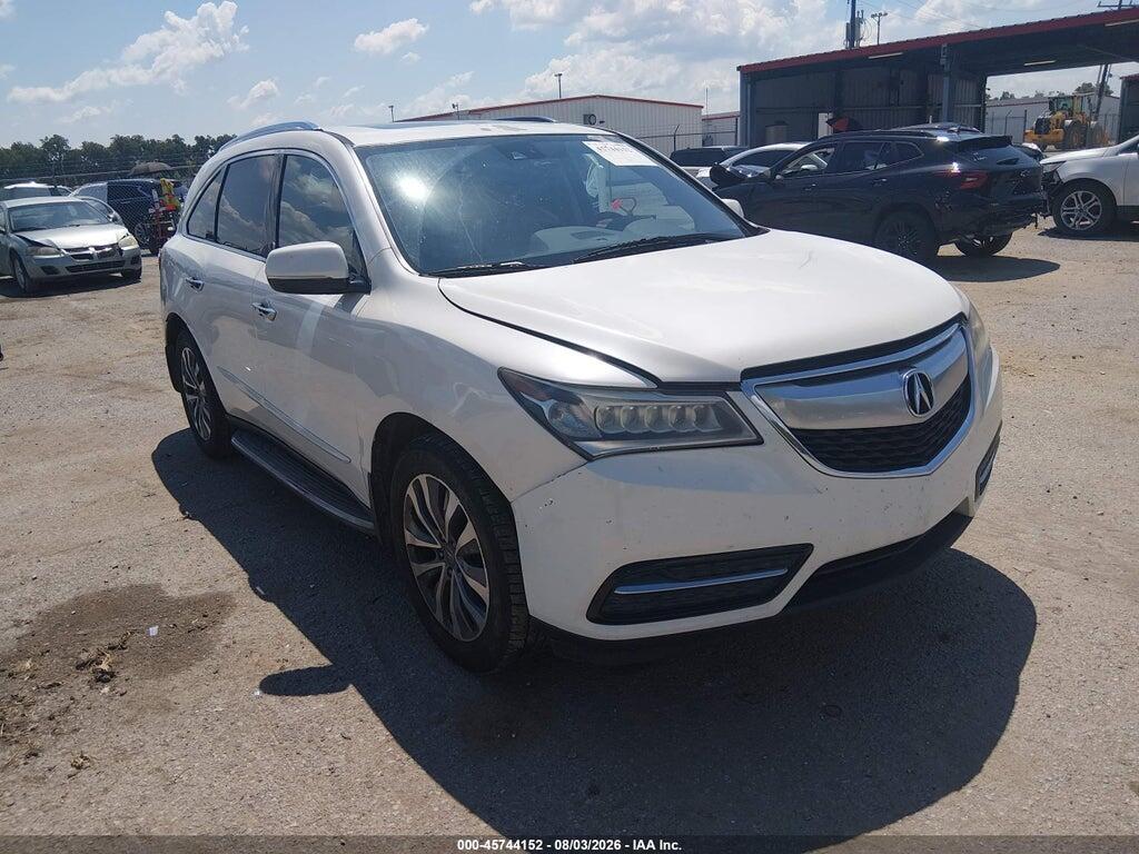 5FRYD3H47EB010757 2014 ACURA MDX photo no. 1