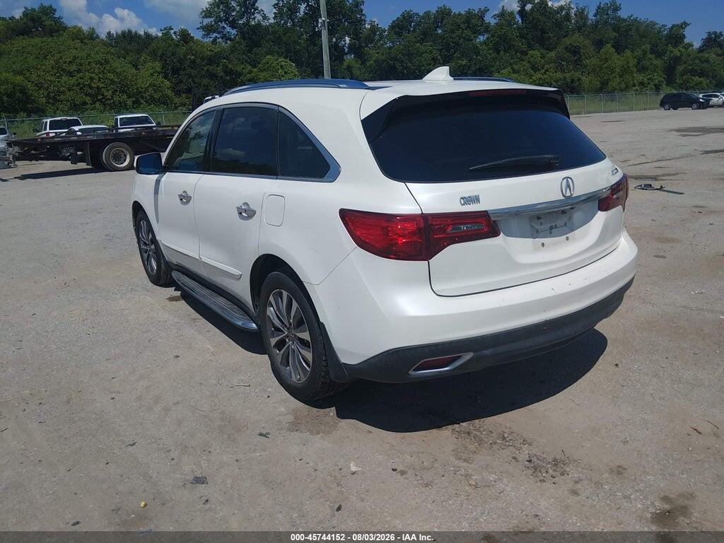 5FRYD3H47EB010757 2014 ACURA MDX photo no. 3