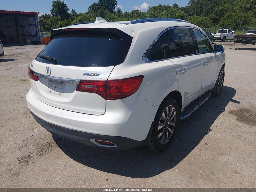 5FRYD3H47EB010757 2014 ACURA MDX photo no. 4