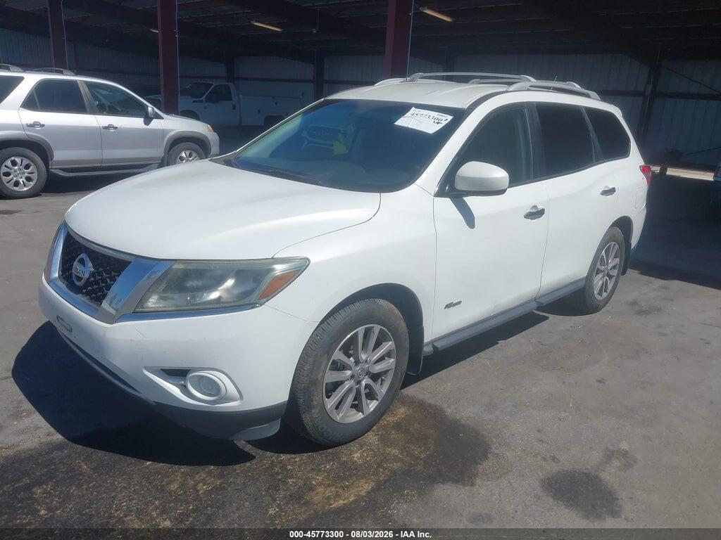 5N1CR2MN0EC643518 2014 NISSAN PATHFINDER HYBRID photo no. 2