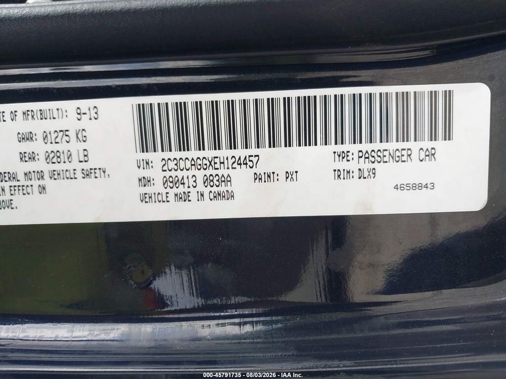 2C3CCAGGXEH124457 2014 CHRYSLER 300 photo no. 9