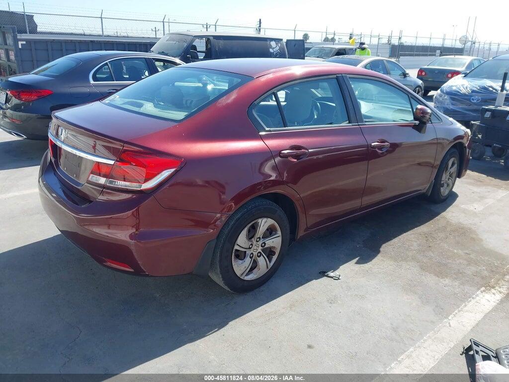 19XFB2F54EE206357 2014 HONDA CIVIC photo no. 4