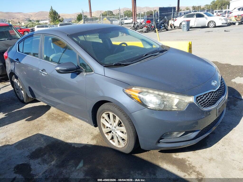 KNAFX4A80E5116341 2014 KIA FORTE photo no. 1