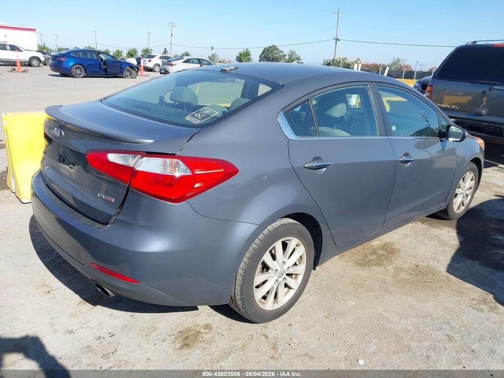 KNAFX4A80E5116341 2014 KIA FORTE photo no. 4