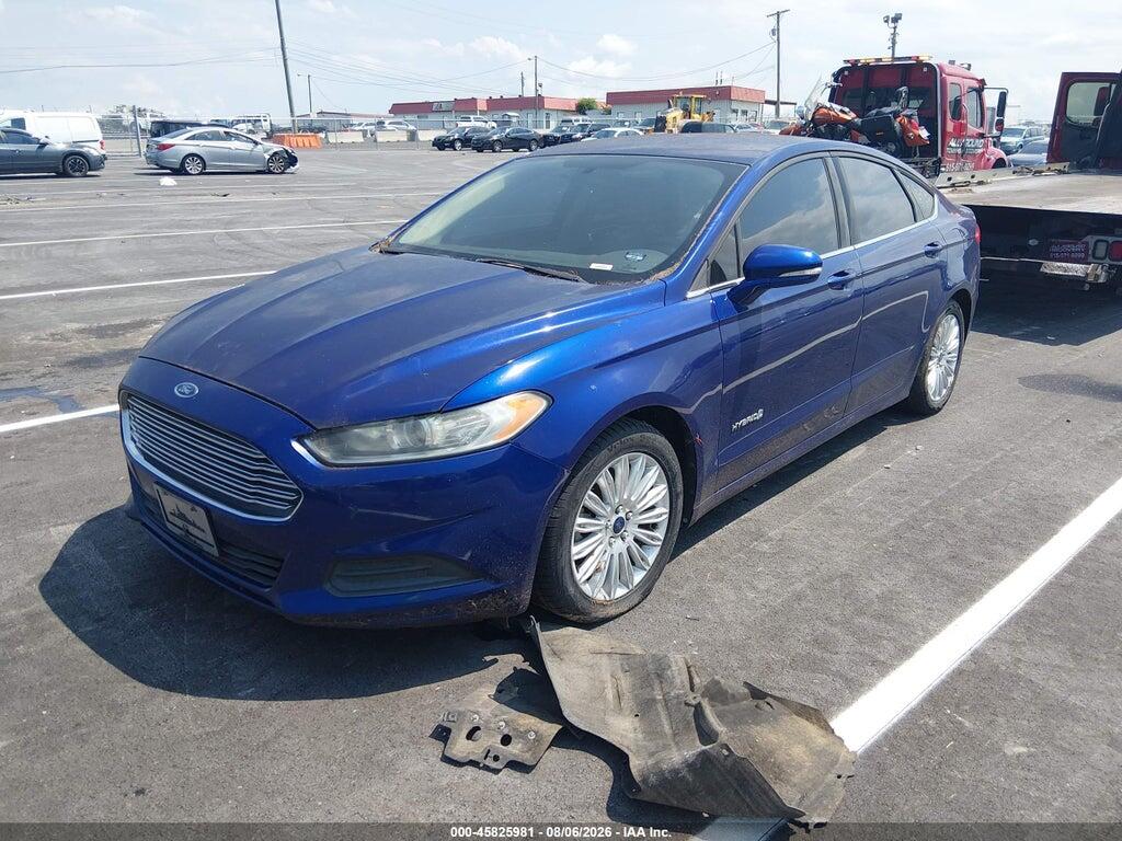 3FA6P0LU4ER300223 2014 FORD FUSION HYBRID photo no. 2