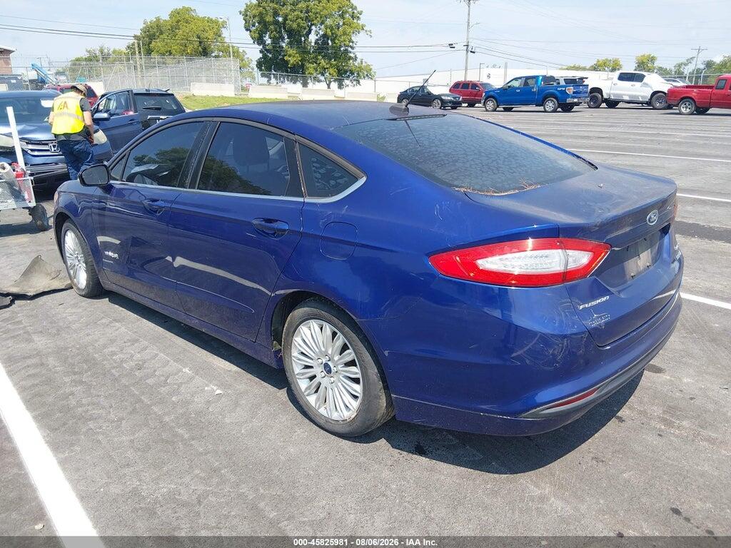 3FA6P0LU4ER300223 2014 FORD FUSION HYBRID photo no. 3