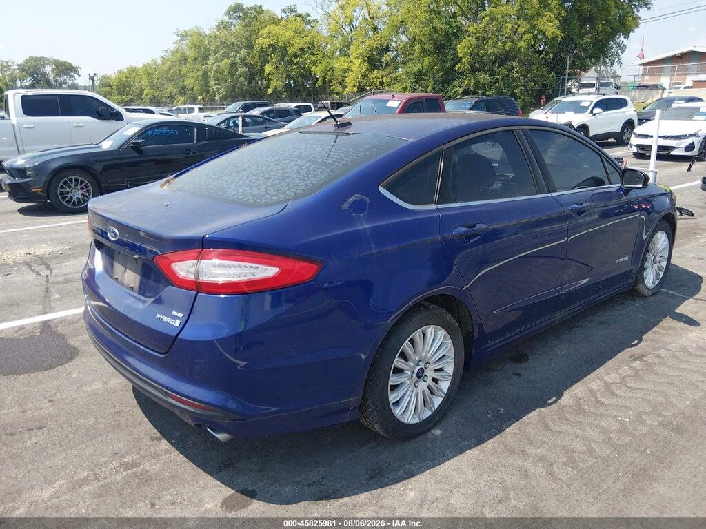 3FA6P0LU4ER300223 2014 FORD FUSION HYBRID photo no. 4