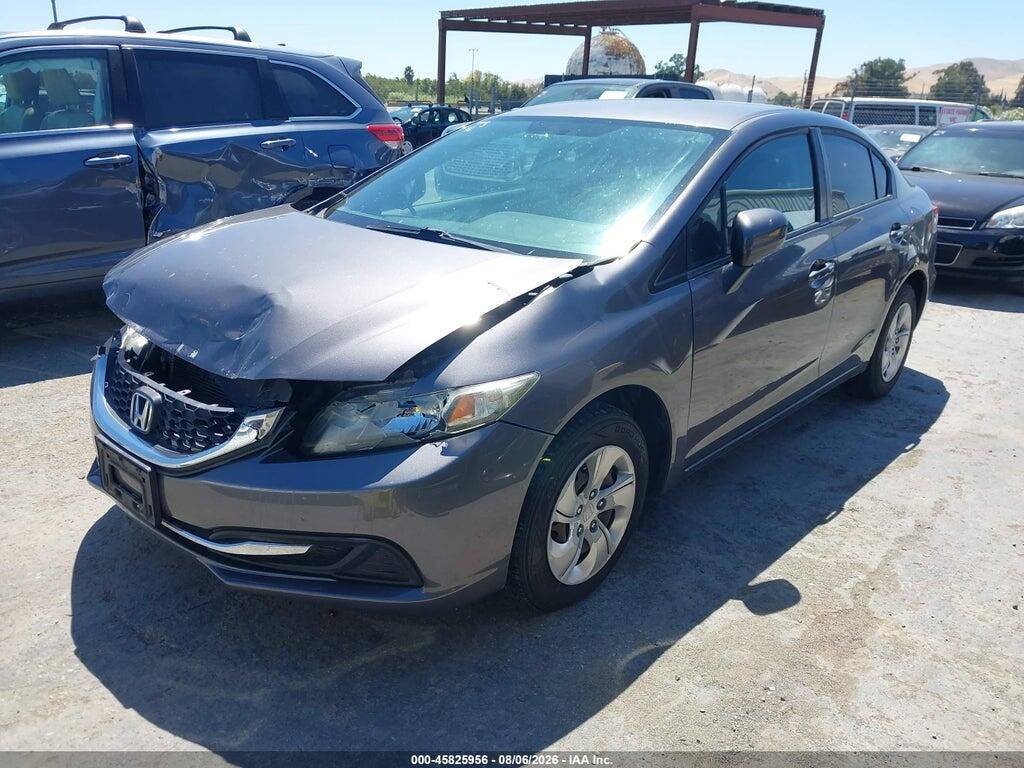 19XFB2F56EE269637 2014 HONDA CIVIC photo no. 2