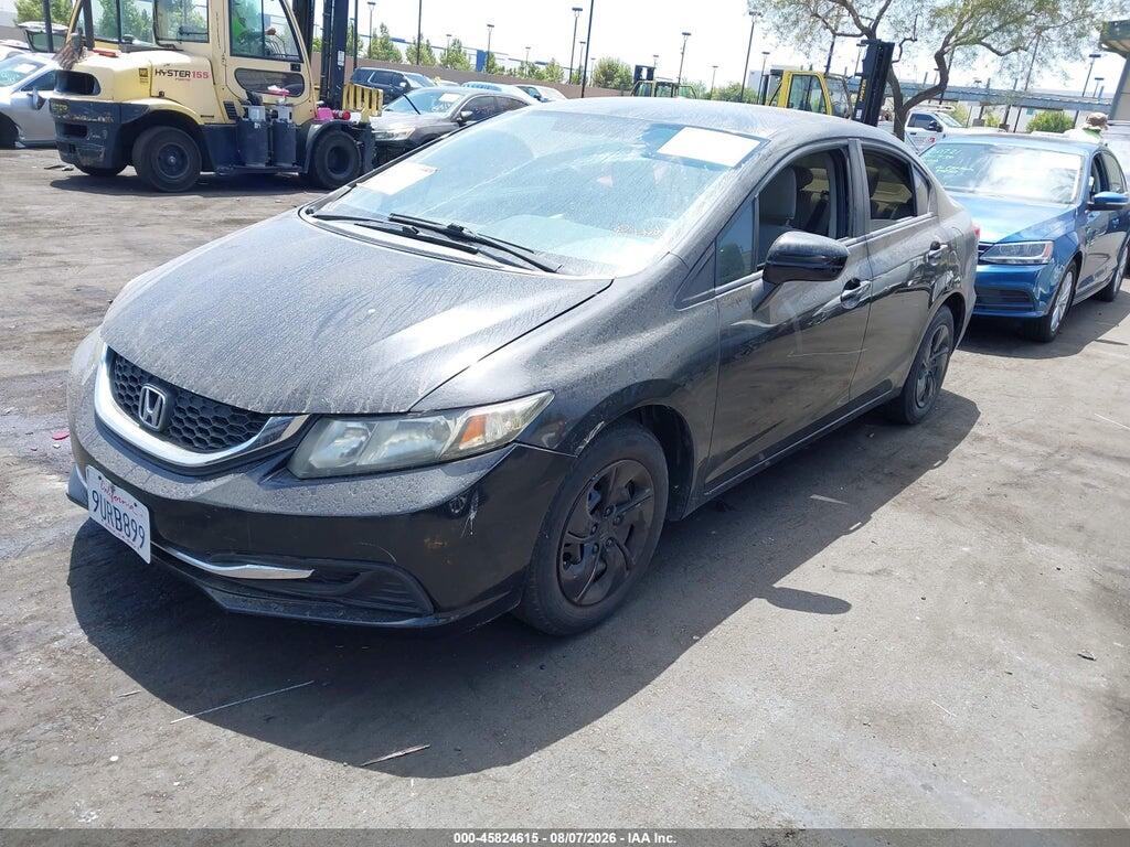19XFB2F55EE237617 2014 HONDA CIVIC photo no. 2