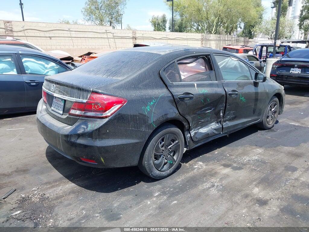 19XFB2F55EE237617 2014 HONDA CIVIC photo no. 4