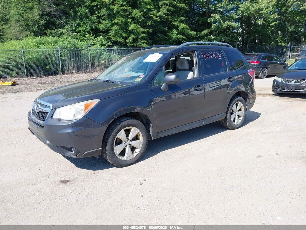 JF2SJAEC4EH406114 2014 SUBARU FORESTER photo no. 2