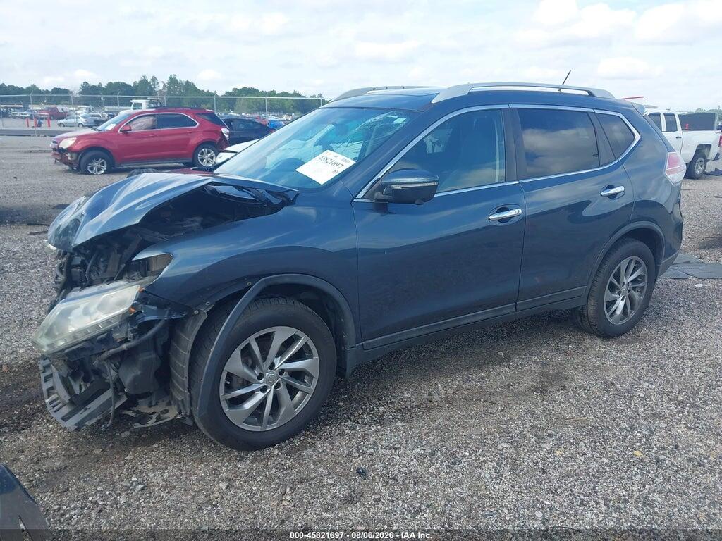 5N1AT2MV8EC794812 2014 NISSAN ROGUE photo no. 2