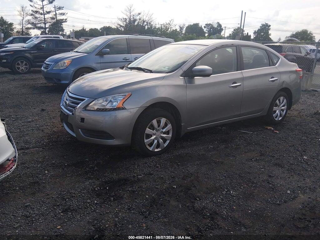 3N1AB7AP3EY218775 2014 NISSAN SENTRA photo no. 2