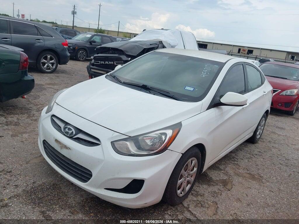 KMHCT4AE2EU601928 2014 HYUNDAI ACCENT photo no. 2
