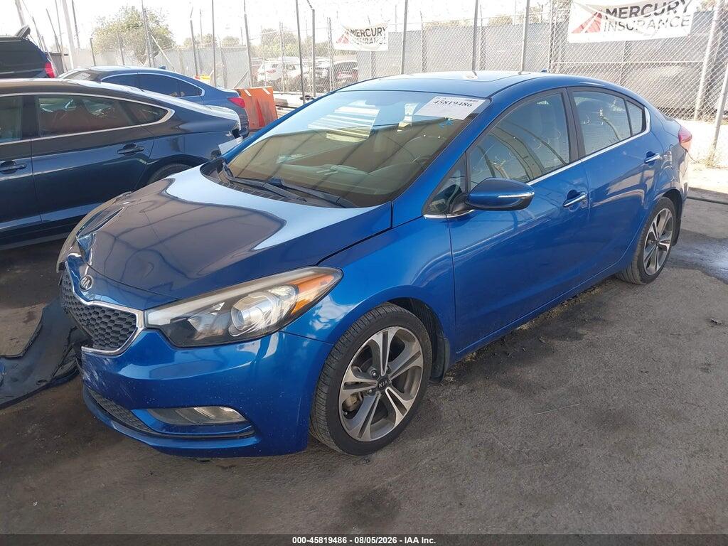 KNAFZ4A87E5155535 2014 KIA FORTE photo no. 2