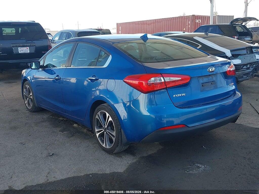 KNAFZ4A87E5155535 2014 KIA FORTE photo no. 3
