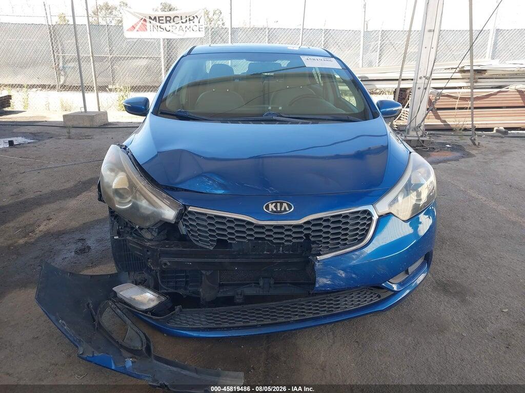 KNAFZ4A87E5155535 2014 KIA FORTE photo no. 6