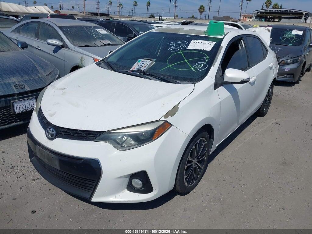 5YFBURHE0EP077983 2014 TOYOTA COROLLA photo no. 2