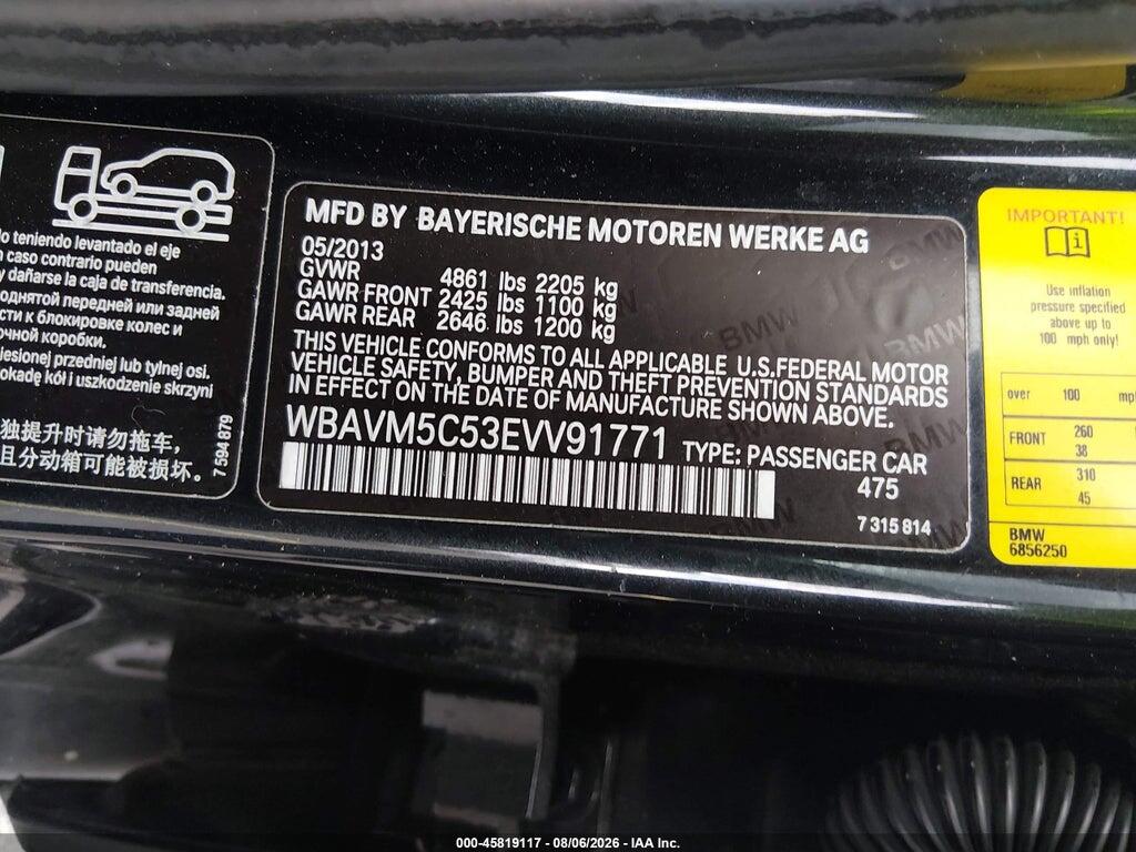 WBAVM5C53EVV91771 2014 BMW X1 photo no. 9