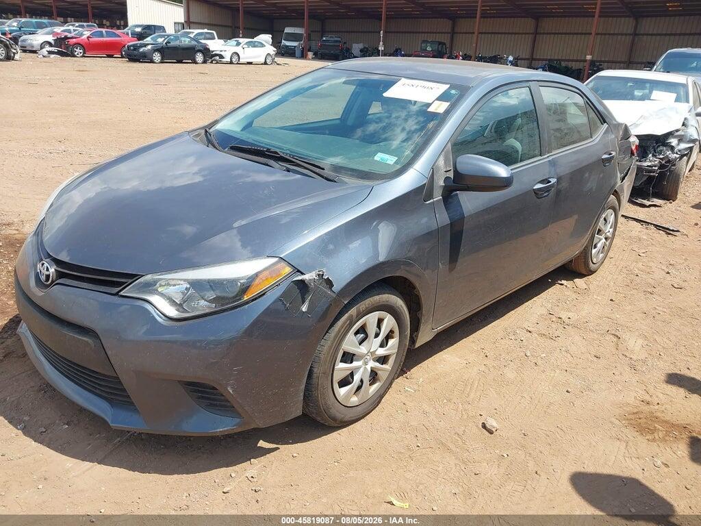 2T1BURHEXEC202679 2014 TOYOTA COROLLA photo no. 2