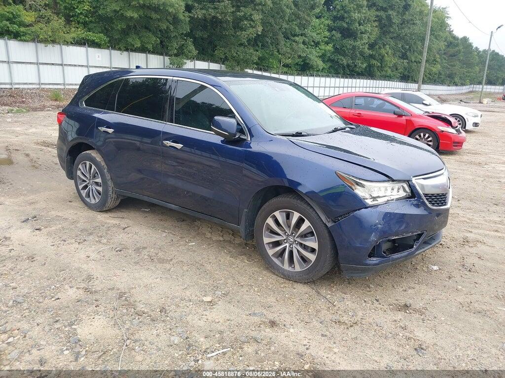 5FRYD3H46EB018753 2014 ACURA MDX photo no. 1
