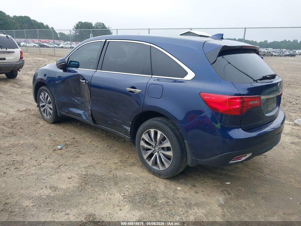 5FRYD3H46EB018753 2014 ACURA MDX photo no. 3