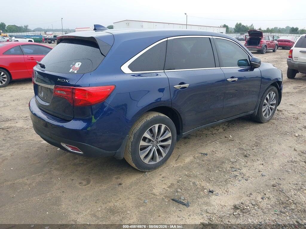 5FRYD3H46EB018753 2014 ACURA MDX photo no. 4