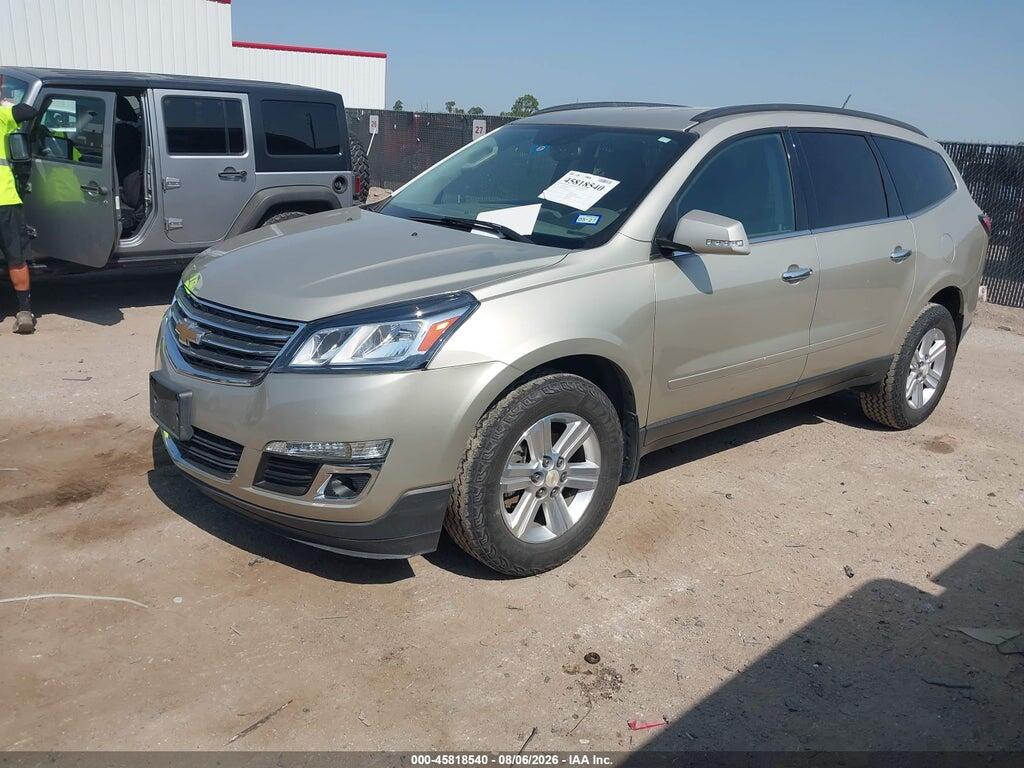 1GNKRHKD5EJ306357 2014 CHEVROLET TRAVERSE photo no. 2