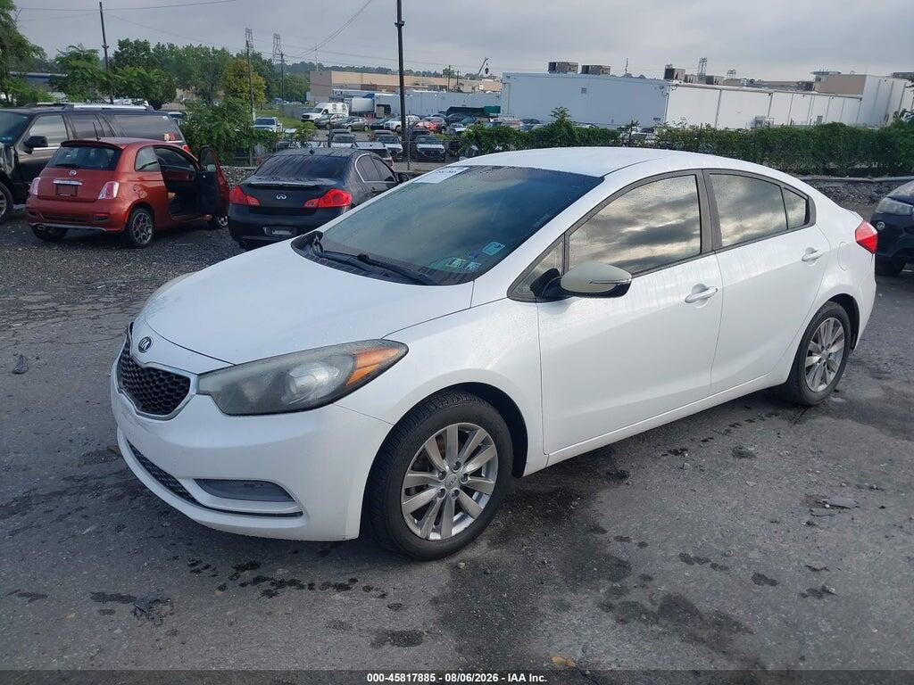 KNAFX4A6XE5224710 2014 KIA FORTE photo no. 2