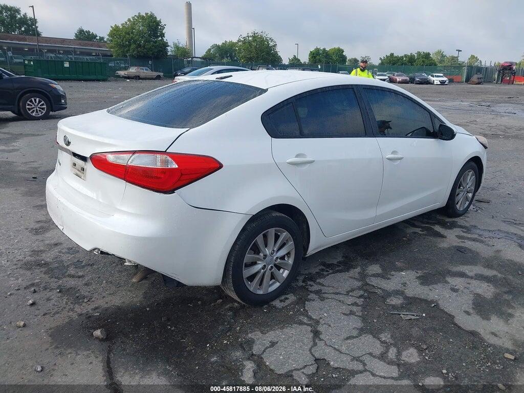 KNAFX4A6XE5224710 2014 KIA FORTE photo no. 4