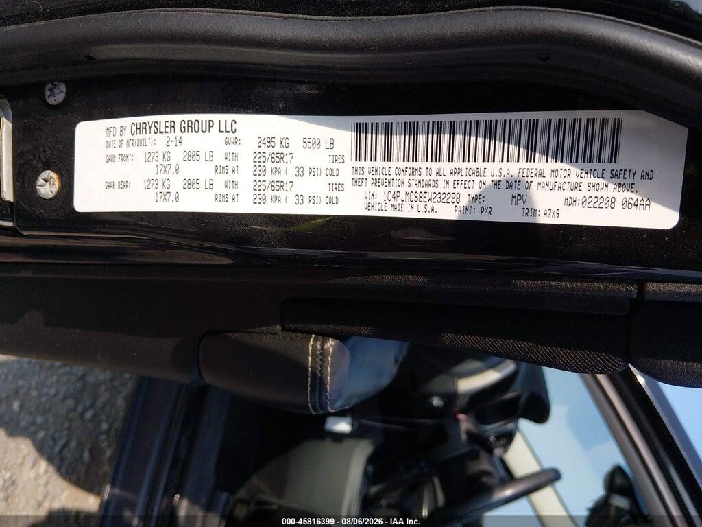 1C4PJMCS8EW232298 2014 JEEP CHEROKEE photo no. 9