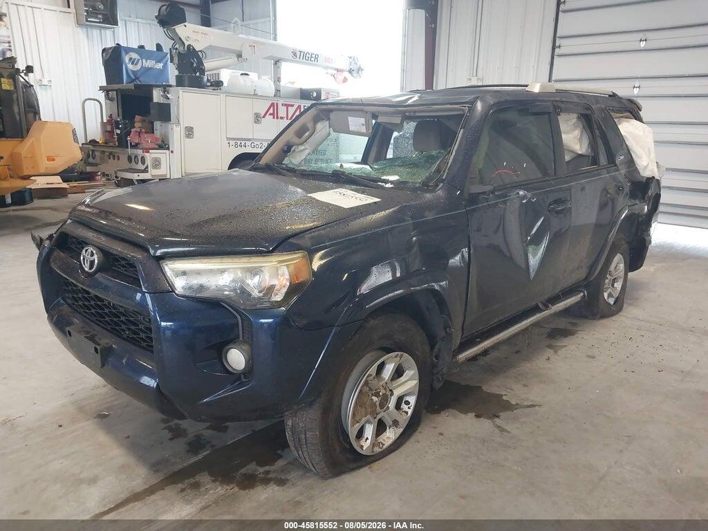 JTEBU5JR4E5186462 2014 TOYOTA 4RUNNER photo no. 2