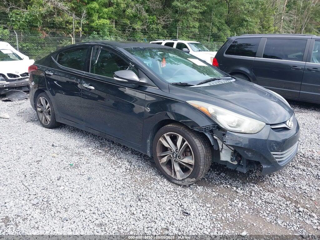 5NPDH4AE1EH497937 2014 HYUNDAI ELANTRA photo no. 1