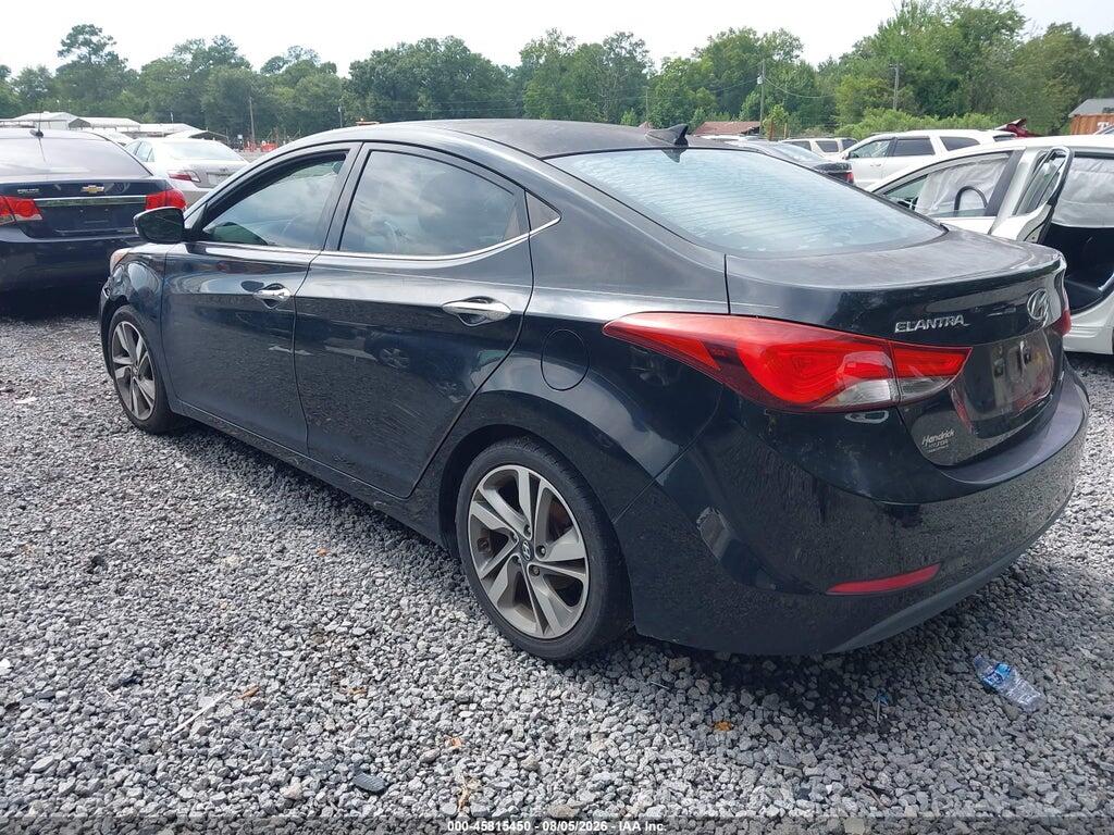 5NPDH4AE1EH497937 2014 HYUNDAI ELANTRA photo no. 3