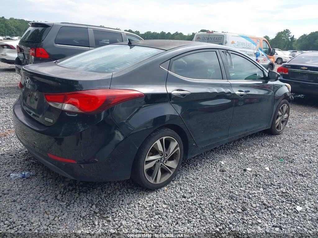 5NPDH4AE1EH497937 2014 HYUNDAI ELANTRA photo no. 4