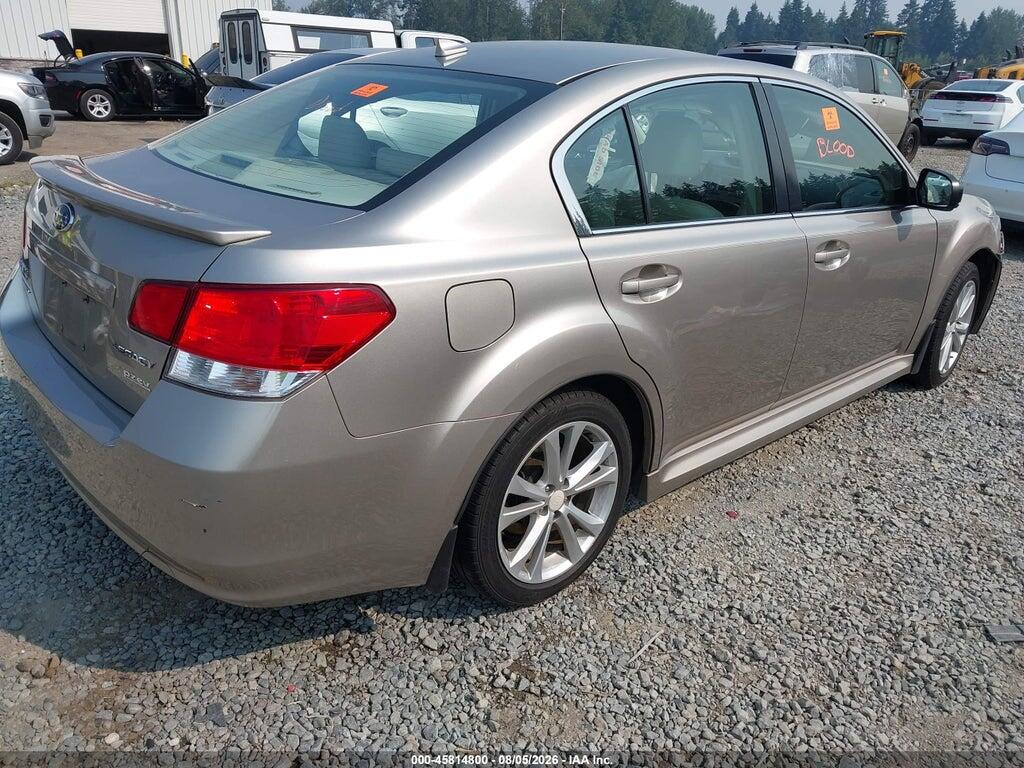 4S3BMBL63E3028597 2014 SUBARU LEGACY photo no. 4