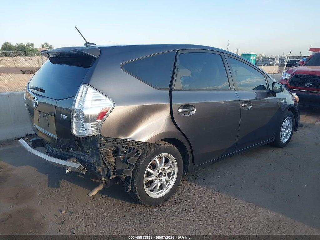 JTDZN3EU2EJ000282 2014 TOYOTA PRIUS V photo no. 4