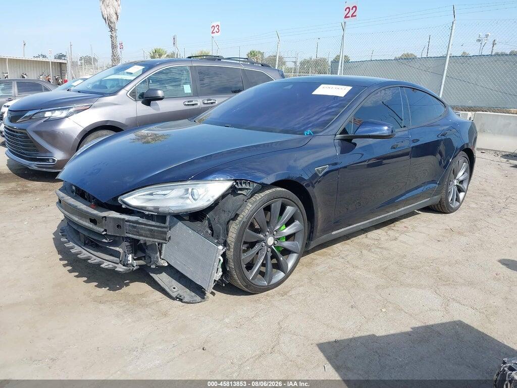 5YJSA1S15EFP55722 2014 TESLA MODEL S photo no. 2