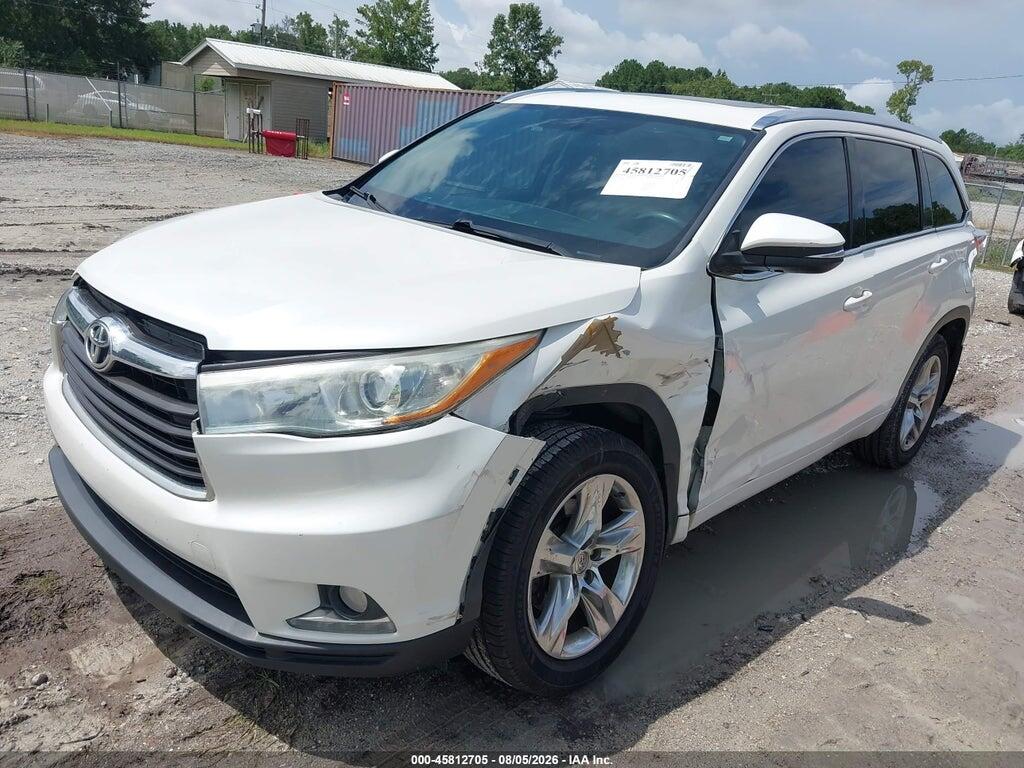 5TDDKRFH8ES019462 2014 TOYOTA HIGHLANDER photo no. 2