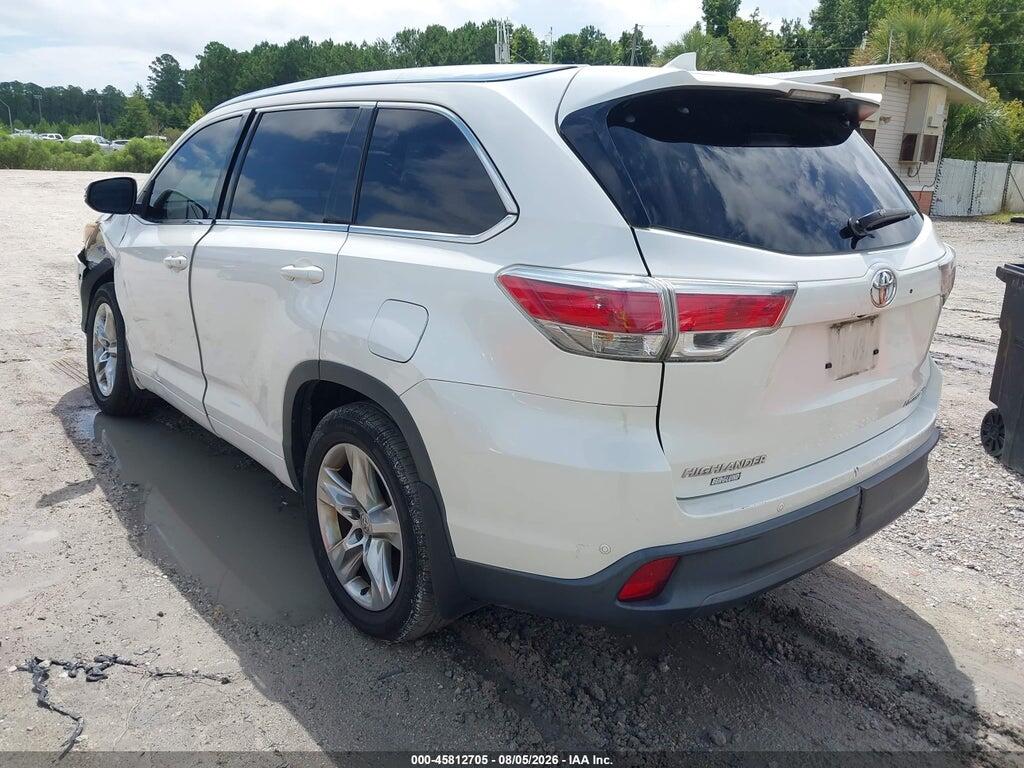 5TDDKRFH8ES019462 2014 TOYOTA HIGHLANDER photo no. 3
